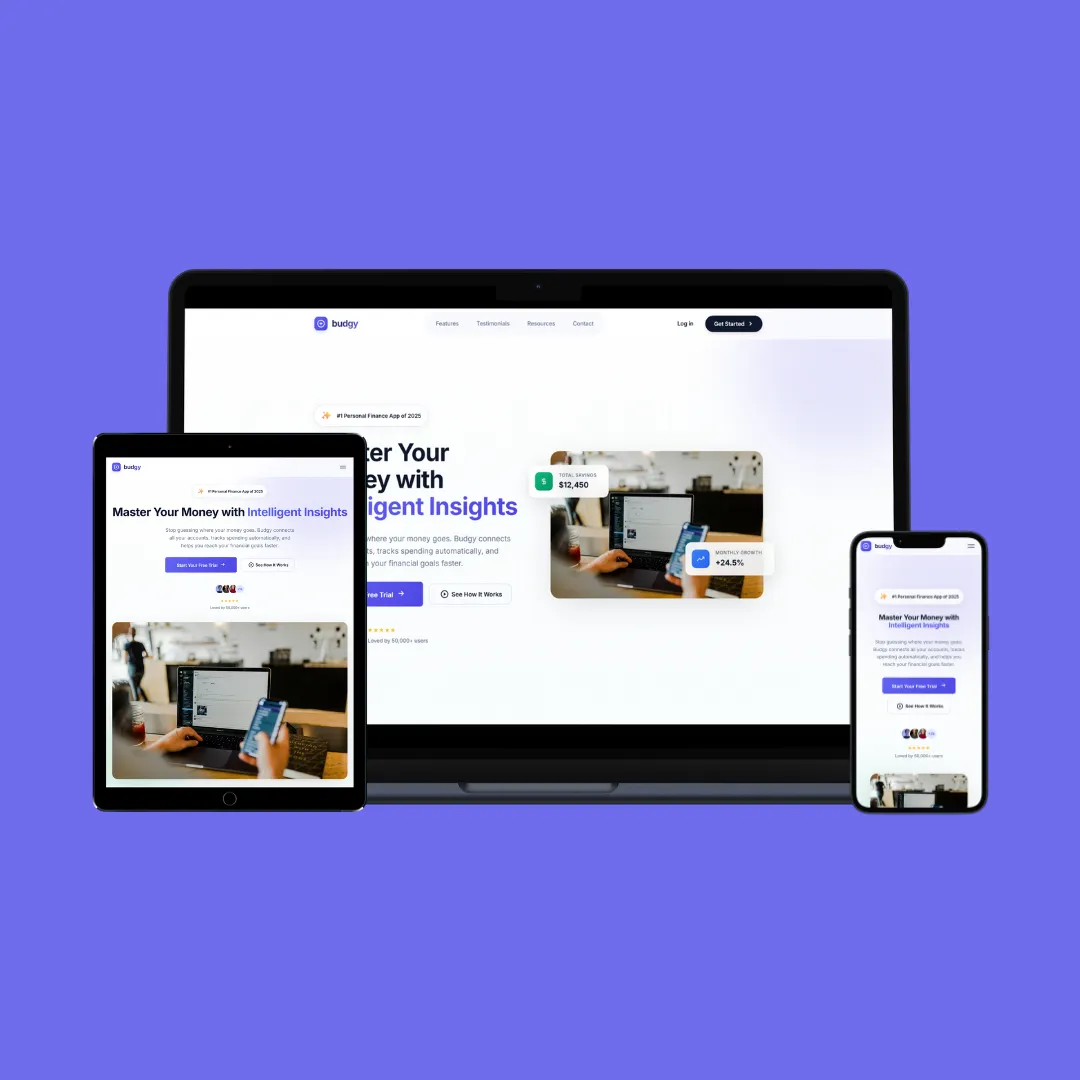 Budgy — FinTech SaaS